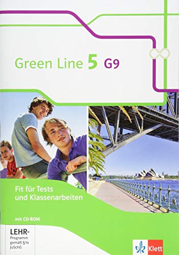 9783128542577: Green Line 5 G9. Fit fr Tests und Klassenarbeiten mit Lsungsheft und CD-ROM Klasse 9: Fit fr Tests und Klassenarbeiten mit Lsungsheft und CD-ROM Klasse 9
