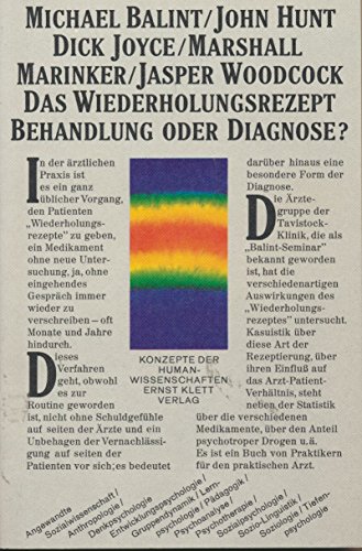 9783129005408: Das Wiederholungsrezept. Behandlung oder Diagnose?