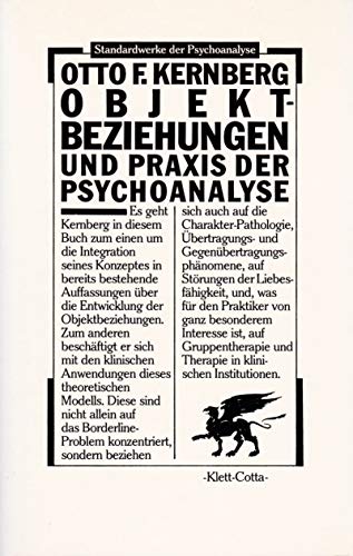 Objektbeziehungen und Praxis der Psychoanalyse von Otto F. Kernberg (Autor) Helga Steinmetz-Schünemann Standardwerke der Psychoanalyse Es geht Kernberg in diesem Buch zum einen um die Integration seines Konzeptes in bereits bestehende Auffassungen über die Entwicklung der Objektbeziehungen. Zum anderen beschäftigt er sich mit den klinischen Anwendungen dieses theoretischen Modells. Diese sind nicht allein auf das Borderline-Problem konzentriert, sondern beziehen sich auf die Charakter-Pathologie, Übertragungs- und Gegenübertragungsphänomene, auf Störungen der Liebesfähigkeit sowie auf Gruppentherapie in klinischen Institutionen. - Otto F. Kernberg (Autor) Helga Steinmetz-Schünemann