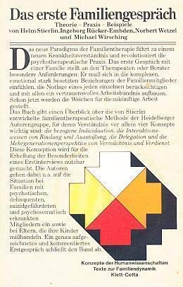 Stock image for Das erste Familiengesprch : Theorie, Praxis, Beispiele. for sale by Bcherbazaar