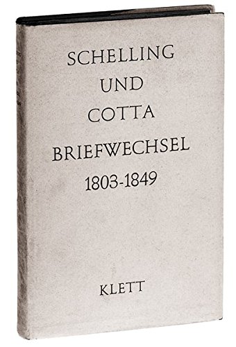 9783129076200: Briefwechsel 1803 - 1849