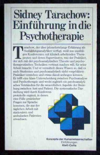 Einführung in die Psychotherapie