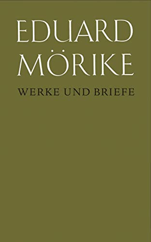 Werke Und Briefe, Band 13, Briefe 1839 - 1841 - Morike, Eduard