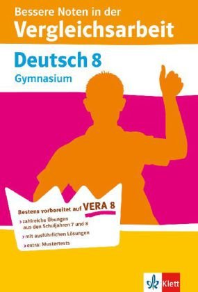 Beispielbild fr VERA 8 - sicher in die Vergleichsarbeit; Gymnasium Deutsch, 8. Klasse zum Verkauf von art4us - Antiquariat