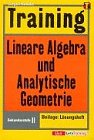Beispielbild für Training, Lineare Algebra und Analytische Geometrie, Sekundarstufe II zum Verkauf von medimops
