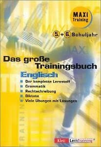 Imagen de archivo de Das groe Trainingsbuch Englisch, 5./6. Schuljahr a la venta por DER COMICWURM - Ralf Heinig