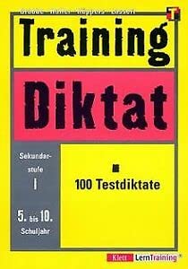 Stock image for Training, Diktat, Sekundarstufe I, neue Rechtschreibung for sale by ThriftBooks-Dallas