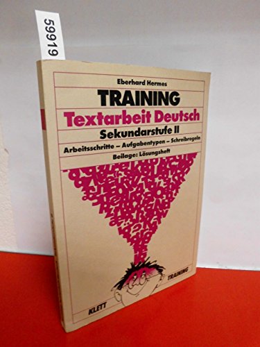 Beispielbild fr Textarbeit Deutsch, Sekundarstufe II zum Verkauf von Versandantiquariat Felix Mcke