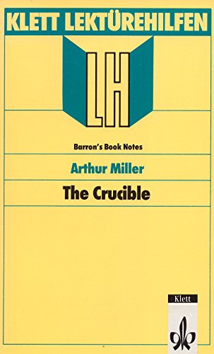 Stock image for Lektrehilfen Arthur Miller The Crucible for sale by PRIMOBUCH