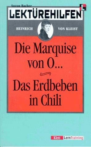 Imagen de archivo de Lektï¿½rehilfen Die Marquise von O. / Das Erdbeben von Chili. (Lernmaterialien) (German Edition) a la venta por Phatpocket Limited