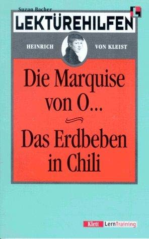 LektÃ¼rehilfen Die Marquise von O... / Das Erdbeben von Chili. (Lernmaterialien) (German Edition) (9783129223284) by Suzan Bader