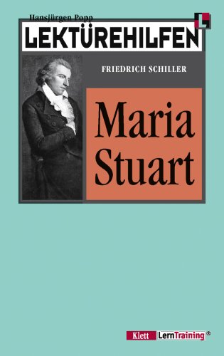 Imagen de archivo de Lektrehilfen Friedrich Schiller "Maria Stuart" a la venta por Gabis Bcherlager