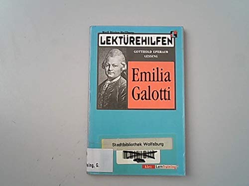 Beispielbild fr Lektrehilfen G. E. Lessing 'Emilia Galotti' zum Verkauf von medimops