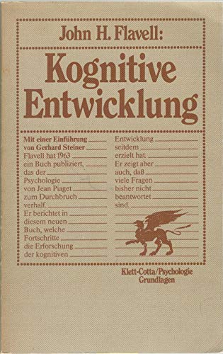 Stock image for Kognitive Entwicklung for sale by medimops