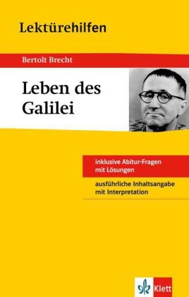 Beispielbild fr Lektrehilfen Leben des Galilei. Ausfhrliche Inhaltsangabe und Interpretation. Materialien: Inklusive Abitur-Fragen mit Lsungen zum Verkauf von Versandantiquariat Felix Mcke