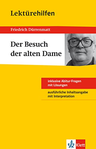 9783129230541: Lektrehilfen Friedrich Drrenmatt "Der Besuch der alten Dame". Ausfhrliche Inhaltsangabe und Interpretation