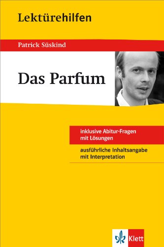 9783129230640: Lektrehilfen Patrick Sskind "Das Parfum"