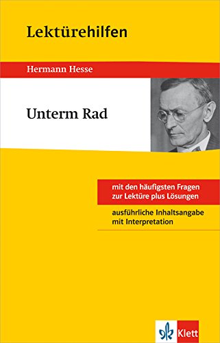 Beispielbild fr Klett Lektürehilfen Herrmann Hesse "Unterm Rad" zum Verkauf von WorldofBooks