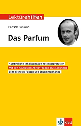 9783129231173: Lektrehilfen Patrick Sskind "Das Parfum": Interpretationshilfe fr Oberstufe und Abitur
