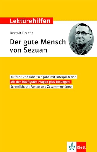 9783129231531: Lektrehilfen Bertolt Brecht "Der Gute Mensch von Sezuan": Interpretationshilfe fr Oberstufe und Abitur