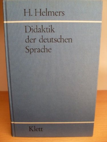 Beispielbild fr Didaktik der deutschen Sprache. zum Verkauf von Versandantiquariat Felix Mcke