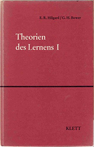 9783129237908: Theorie des Lernens 1