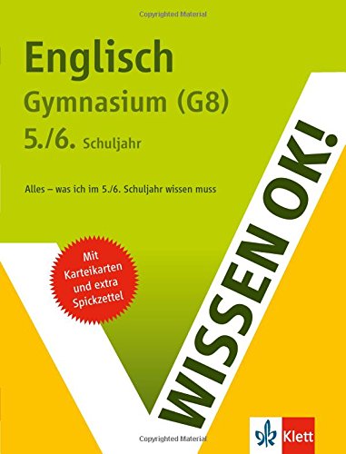 Stock image for Wissen ok! Englisch 5./6. Klasse Gymnasium (G8) for sale by Versandantiquariat Felix Mcke