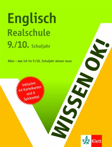 Beispielbild fr Wissen ok! Englisch 9./10. Klasse Realschule zum Verkauf von medimops