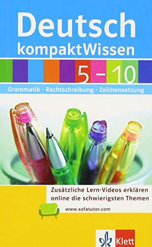 Beispielbild fr KompaktWissen Deutsch 5 - 10: Grammatik, Rechtschreibung, Zeichensetzung zum Verkauf von medimops