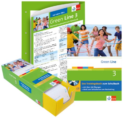 Green Line 3 - Lern-Set: Paket (enth. Trainingsbuch, Vokabel-Lernbox, Auf einen Blick Grammatik) : Paket (enth. Trainingsbuch, Vokabel-Lernbox, Auf einen Blick Grammatik)