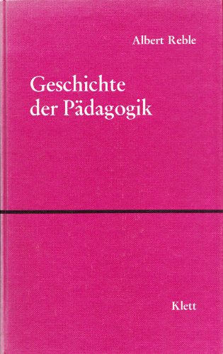 Stock image for Geschichte der Pdagogik for sale by medimops