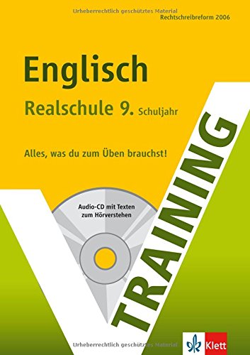 Beispielbild fr Training Englisch. 9. Schuljahr Realschule. Mit Audio-CD zum Verkauf von getbooks GmbH