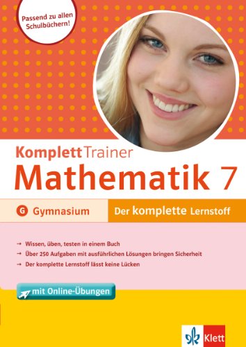 Stock image for KomplettTrainer Mathematik 7. Klasse Gymnasium for sale by Goldstone Books