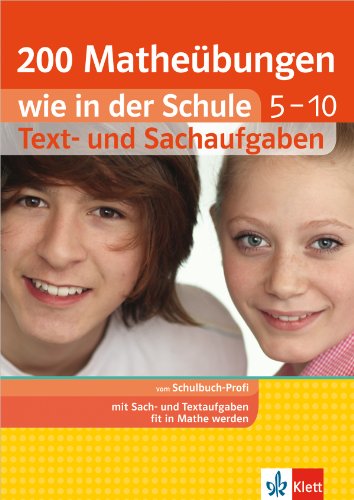 Stock image for 200 Mathebungen wie in der Schule 5.-10. Klasse: Text- und Sachaufgaben for sale by medimops