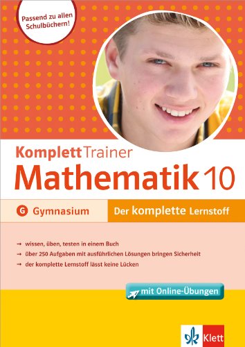 Stock image for KomplettTrainer Gymnasium Mathematik 10. Klasse: Buch mit Online-bungen for sale by Ammareal