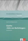 9783129274743: Goethe - Gotz Von Berlichingen - Buch MIT CD-Rom