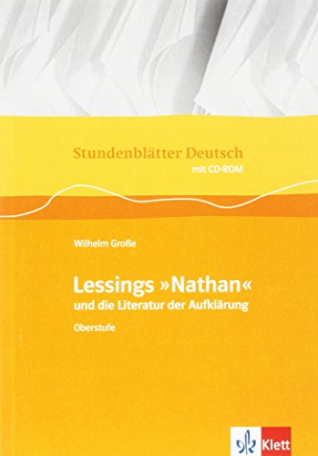 9783129274781: Lessings "Nathan" und die Literatur der Aufklrung. Mit CD-ROM: Sekundarstufe II