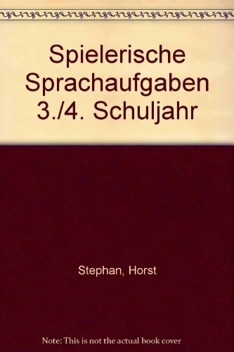 Beispielbild fr Spielerische Sprachaufgaben 3./4. Schuljahr, neue Rechtschreibung zum Verkauf von medimops