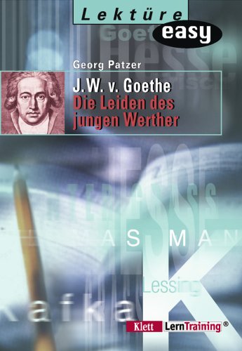 9783129280997: Johann Wolfgang von Goethe. Die Leiden des jungen Werther.