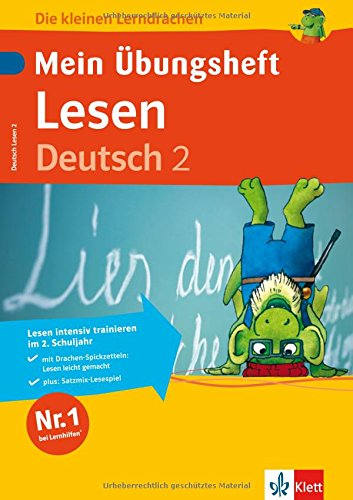 Beispielbild fr Die kleinen Lerndrachen: Mein bungsheft. Lesen Deutsch 2. Klasse zum Verkauf von medimops