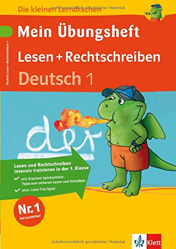 Beispielbild fr Die kleinen Lerndrachen: Mein bungsheft. Lesen und Rechtschreiben, Deutsch 1. Klasse zum Verkauf von medimops