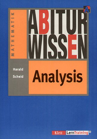 Stock image for Abiturwissen, Analysis for sale by Bookmans