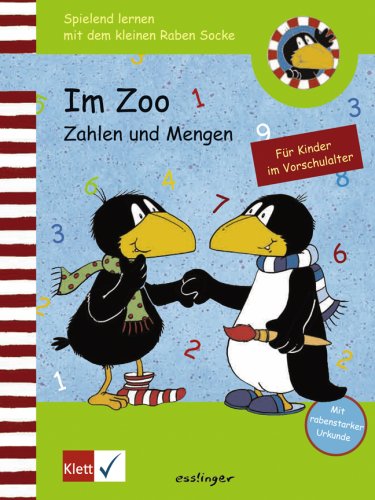 Beispielbild fr Spielend lernen mit dem kleinen Raben Socke. Im Zoo: Zahlen und Mengen zum Verkauf von medimops