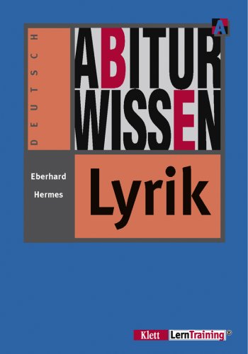 Beispielbild fr Abiturwissen: Lyrik zum Verkauf von medimops