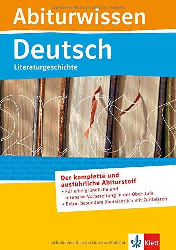 Beispielbild fr Abiturwissen; Deutsch - Literaturgeschichte zum Verkauf von medimops
