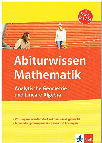 9783129297971: Abiturwissen Mathematik: Analytische Geometrie und Lineare Algebra