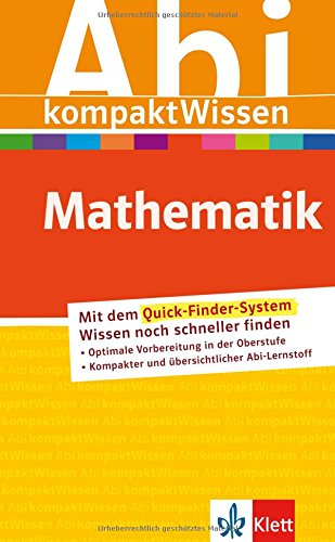 Beispielbild fr Abitur kompakt Wissen Mathematik zum Verkauf von medimops