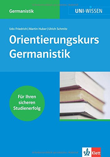 Stock image for Orientierungskurs Germanistik for sale by medimops