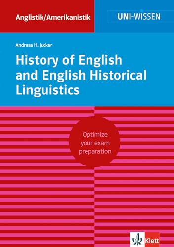 Beispielbild fr History of English and English Historical Linguistics zum Verkauf von Blackwell's