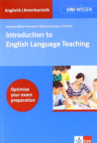 Beispielbild fr Introduction to English Language Teaching zum Verkauf von medimops